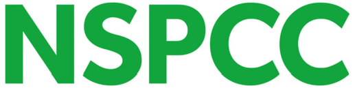 NSPCC A green text on a white background Description automatically generated